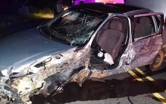 Seis pessoas ficam feridas após acidente de carro em Jacobina, na Bahia