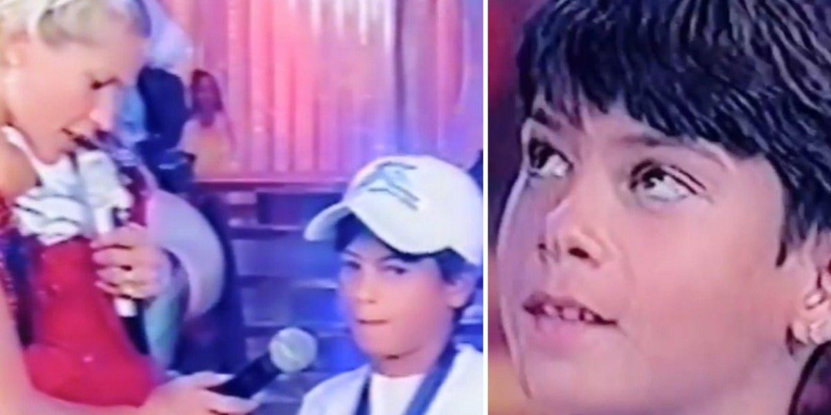 Xuxa resgata vídeo com Arthur criança e se declara: “sempre meu campeão”