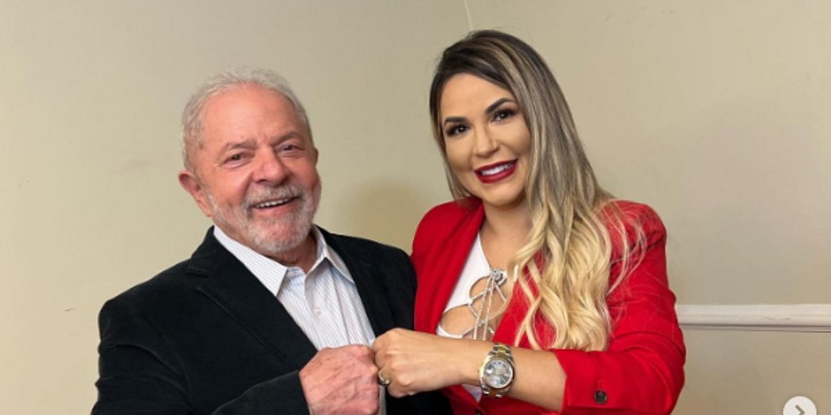 "Tô fechada com você", diz Deolane Bezerra após encontro com Lula
