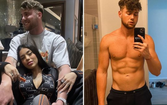 Após fim de casamento, MC Mirella surge de mãos dadas com australiano