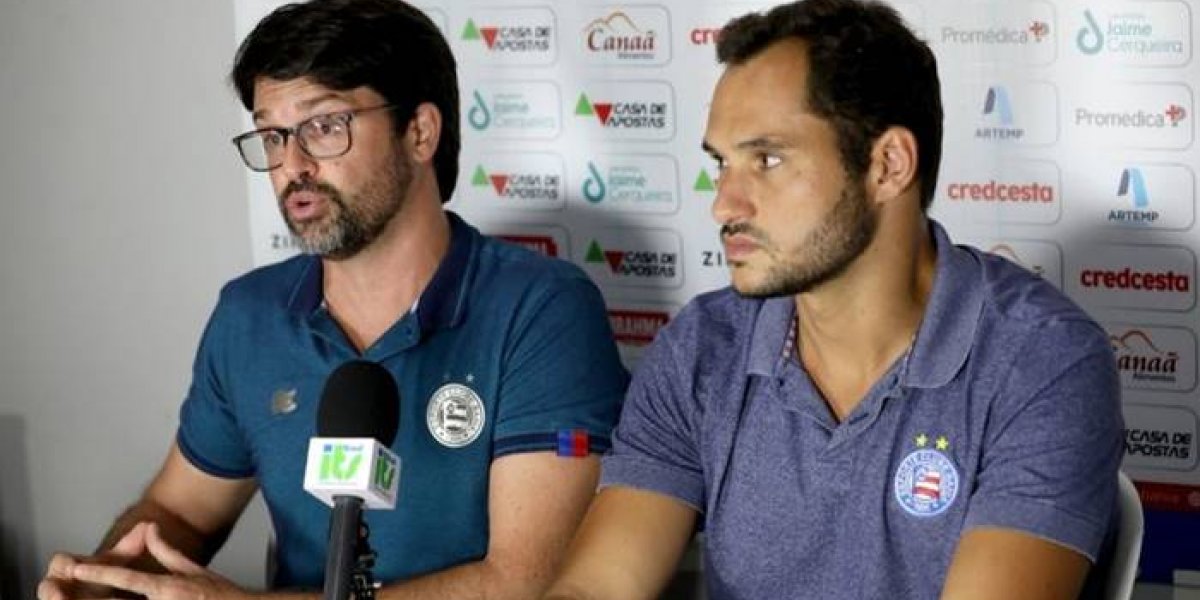 Presidente e vice do Bahia falam da ansiedade e negociação da SAF