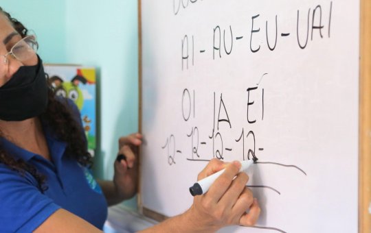 Salvador:Pé na Escola ajuda na ampliação do número de vagas na Educação Infantil