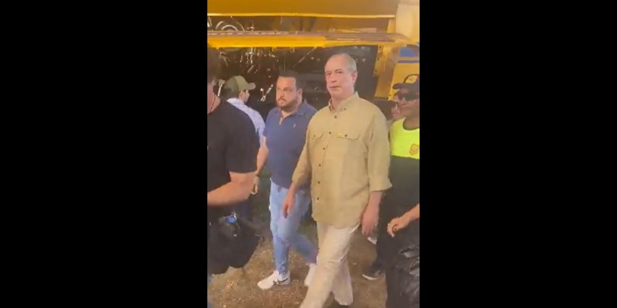 Ciro Gomes é hostilizado por bolsonaristas em evento e revida com xingamentos