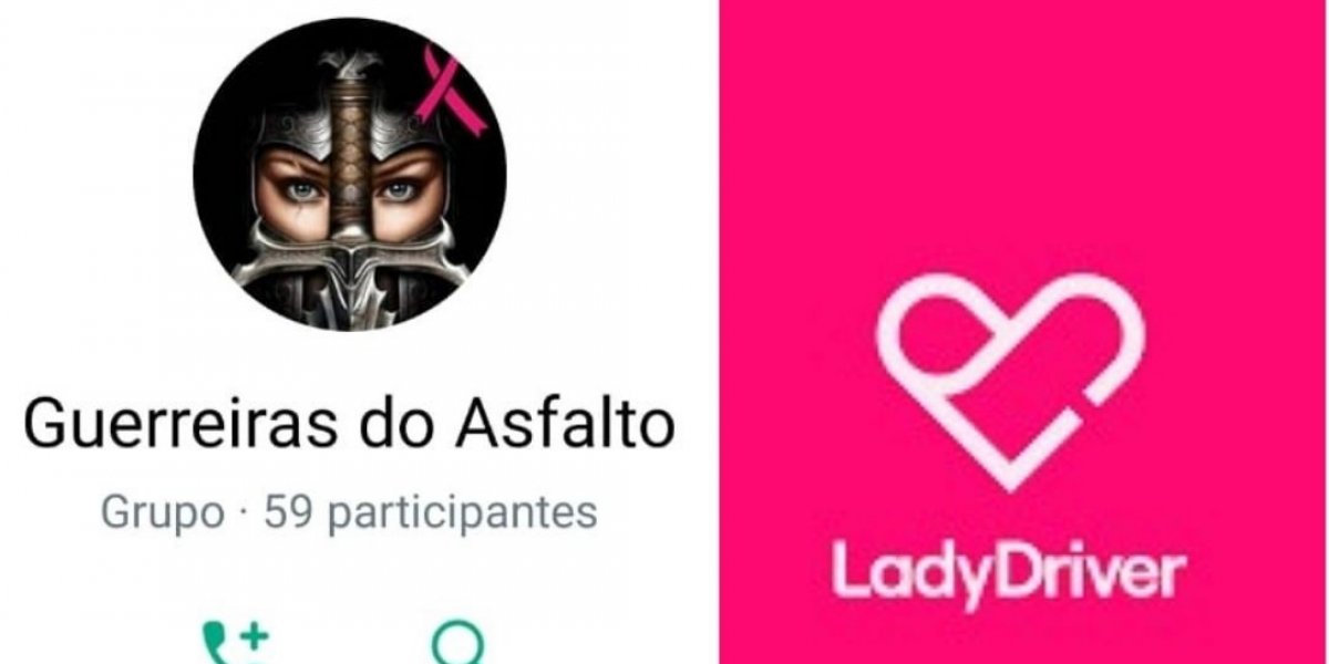 União feminina no volante: Motoristas formam grupo e app exclusivo para mulheres