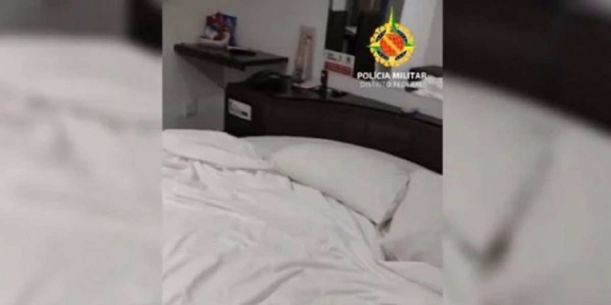 Criança de 7 anos é encontrada em quarto de motel com a mãe e mais três pessoas