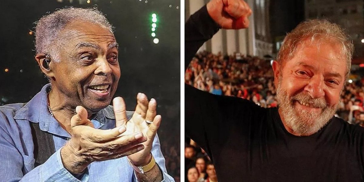 Show de Gilberto Gil em Salvador têm gritos de apoio a Lula