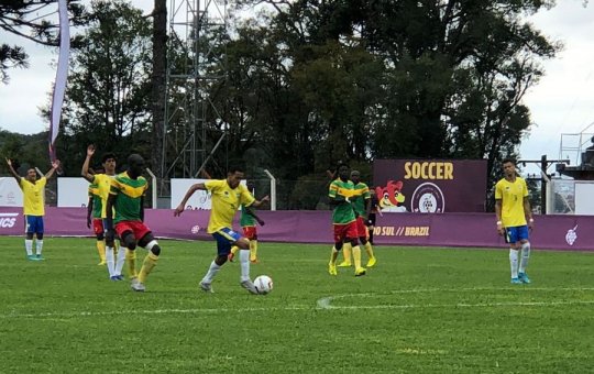 Brasil é surpreendido por Camarões na estreia da Surdolimpíada