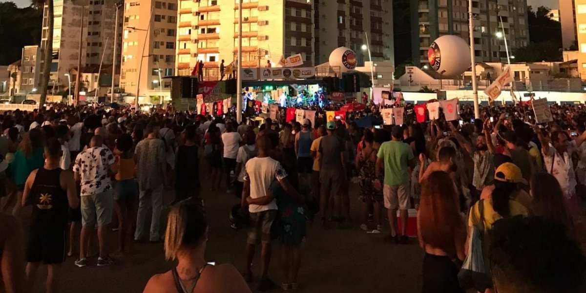 Farol da Barra tem ato pró-Lula neste domingo (1º)