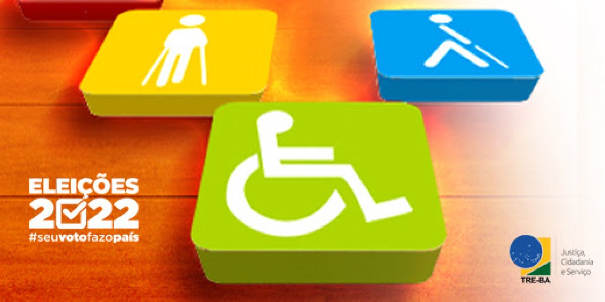 Eleições 2022: eleitores com deficiência podem pedir transferência de seção