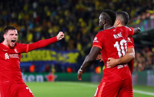Liverpool vence Villarreal de virada e se garante na final da Liga dos Campeões