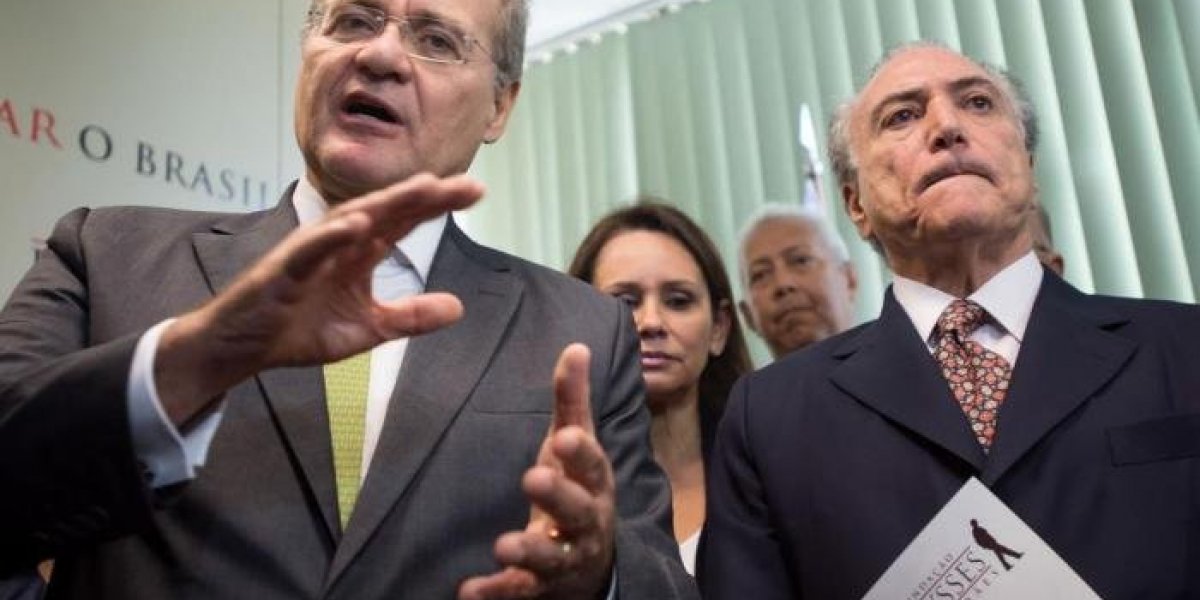 Renan Calheiros se reúne com Temer para tentar apoio do MDB a Lula, diz coluna