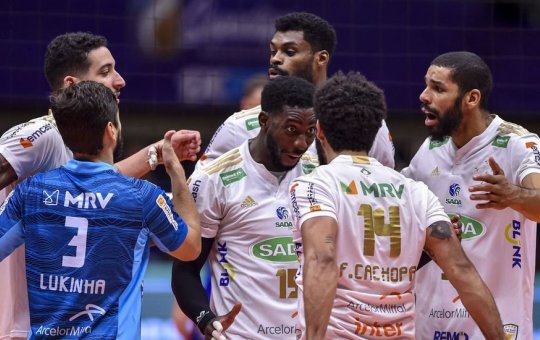 Sada Cruzeiro supera Minas e é campeão da Superliga Masculina de Vôlei