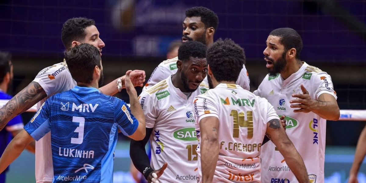 Sada Cruzeiro supera Minas e é campeão da Superliga Masculina de Vôlei