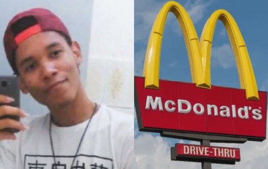 Aos 21 anos, atendente do McDonald's é baleado por cliente no Rio de Janeiro