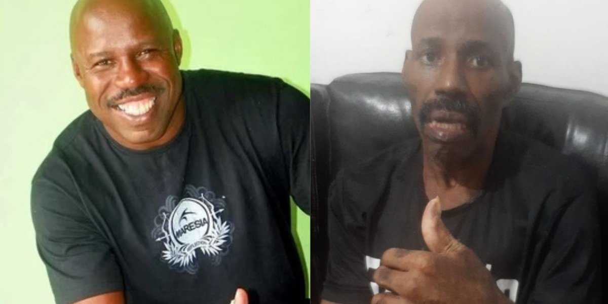 Aos 56 anos, ex-pugilista Reginaldo Holyfield aparece irreconhecível em foto