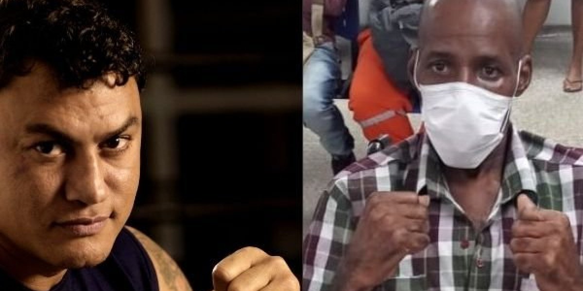 Popó promete ajuda a Reginaldo Holyfield após ex-atleta ser internado