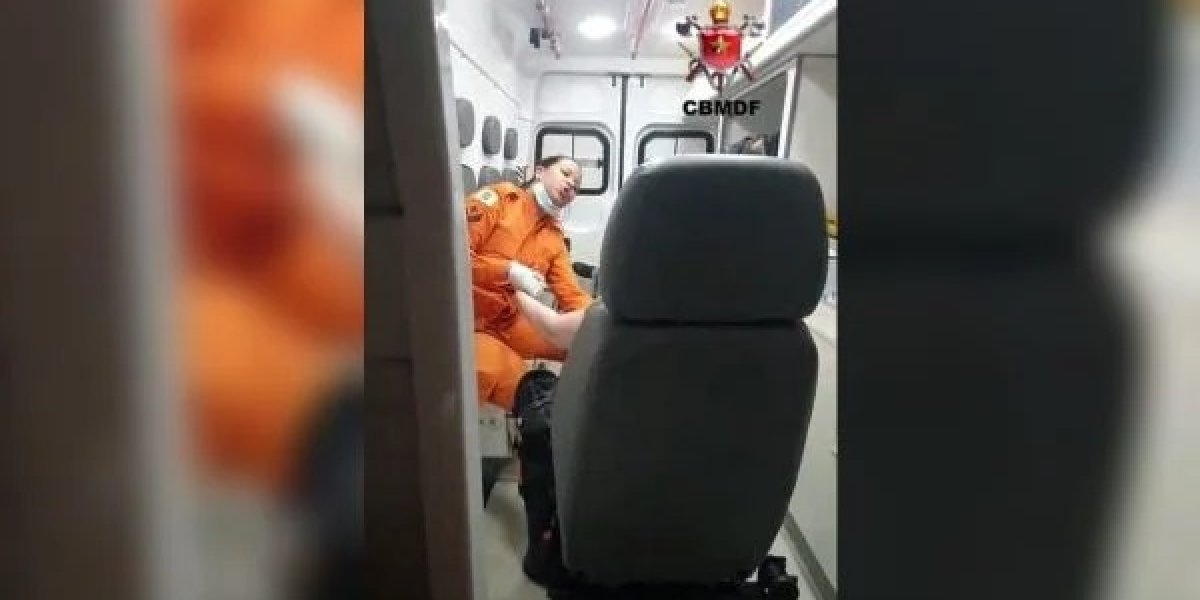 Militar canta para acalmar paciente com síndrome, no Distrito Federal