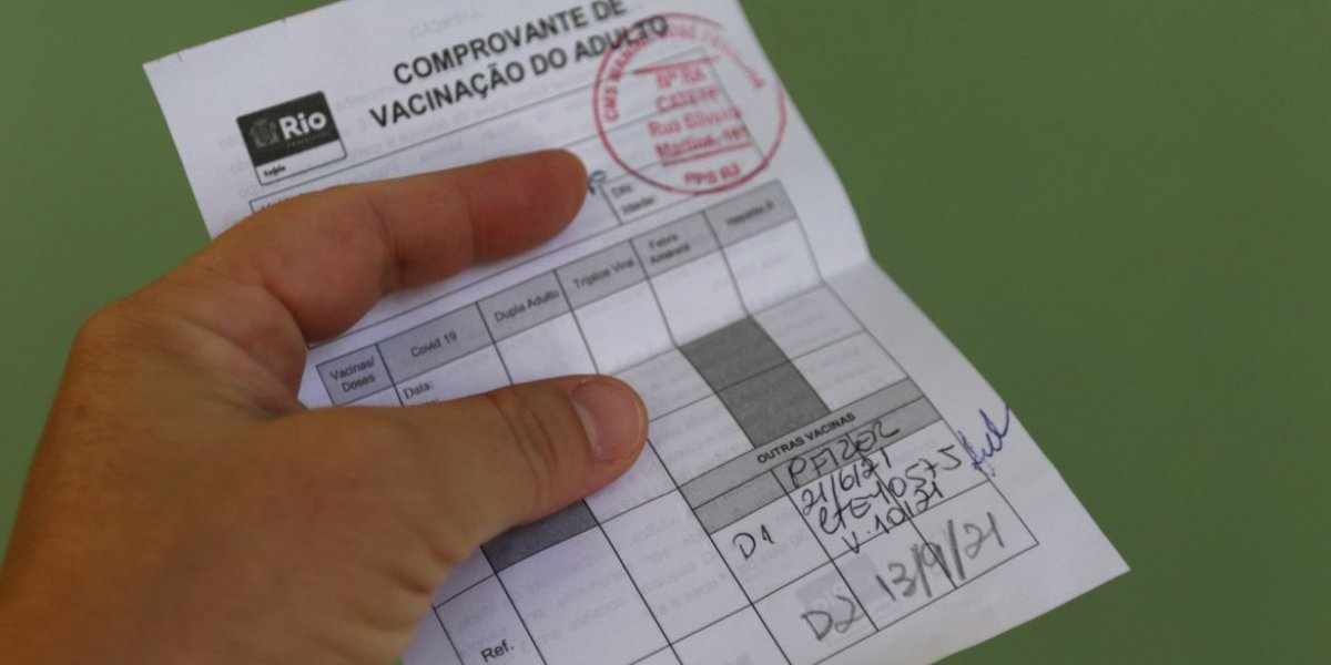 Comprovante de vacinação agora pode ser acessado offline