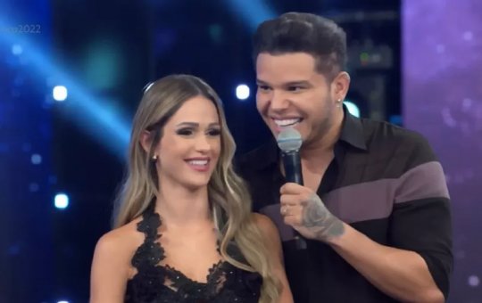 Tierry e dançarina Carla Bruno têm affair nos bastidores da Dança dos Famosos