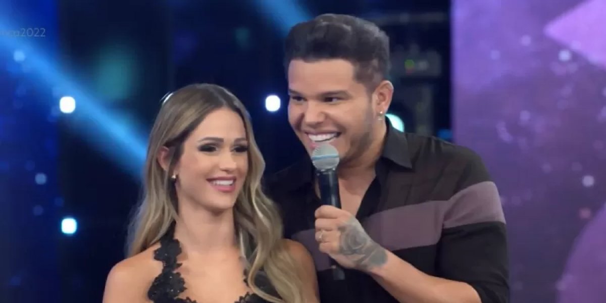 Tierry e dançarina Carla Bruno têm affair nos bastidores da Dança dos Famosos