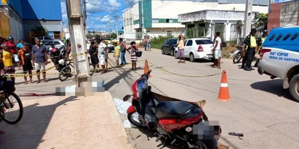 Duas mulheres morrem ao tentar escapar de assalto em Feira de Santana