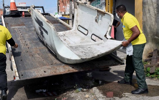 Operação Sucata Zero, da prefeitura de Salvador, remove 15 carcaças pelas ruas
