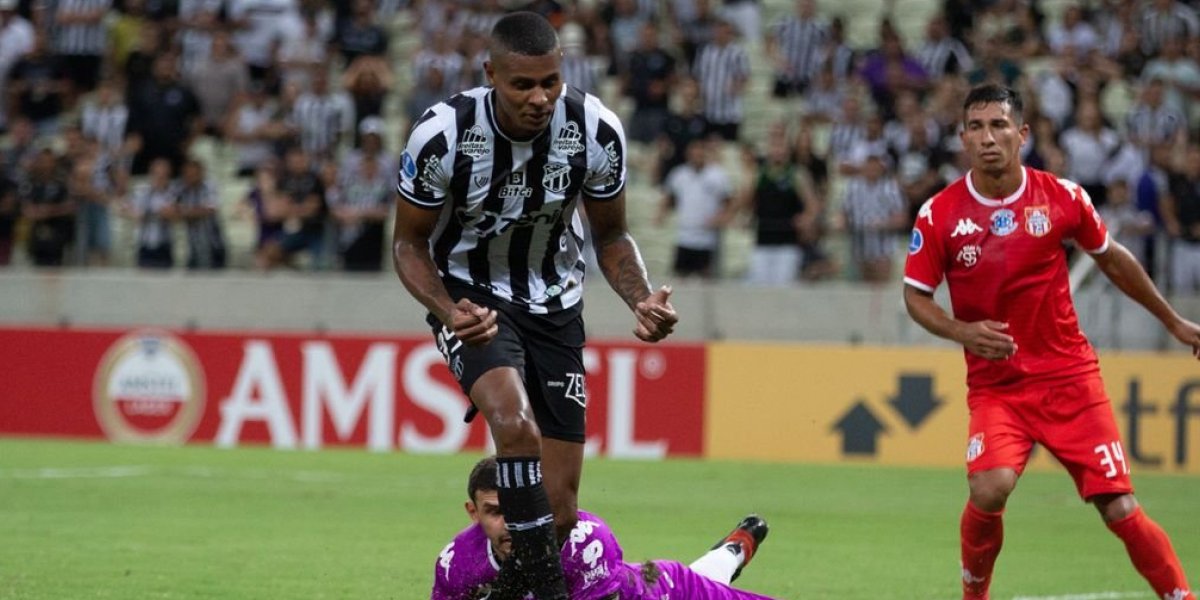 Sul-Americana: Ceará goleia no Castelão e se aproxima das oitavas