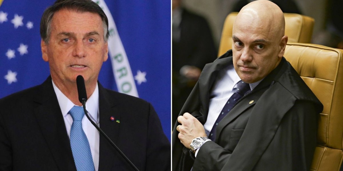 Bolsonaro aciona STF contra ministro Alexandre de Moraes por abuso de autoridade