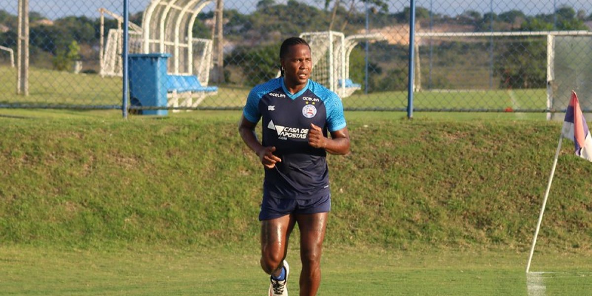 Atacante segue de fora do Bahia no jogo contra a Ponte Preta