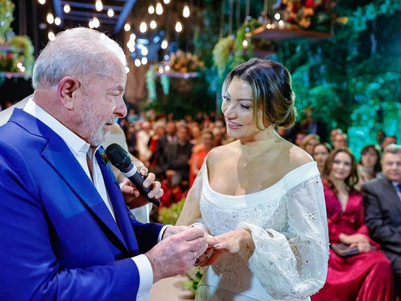 Baianos marcam presença no casamento de Lula e Janja