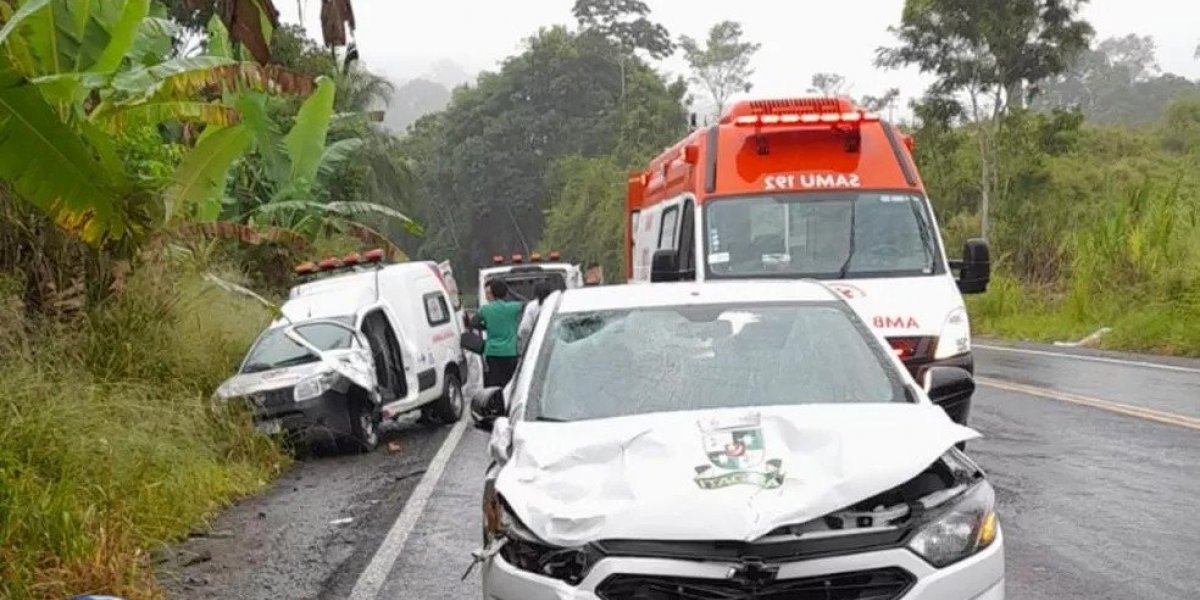 Servidores da Secretaria de Saúde de Ubatã morrem após acidente com ambulância