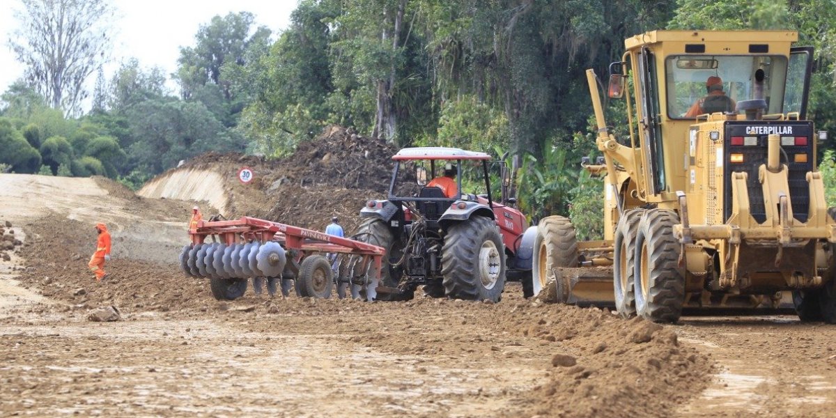 Governo da Bahia segue com obras na BA-649, à margem direita do Rio Cachoeira