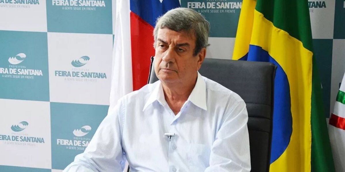 Colbert Martins, prefeito de Feira de Santana, é diagnosticado com Covid-19