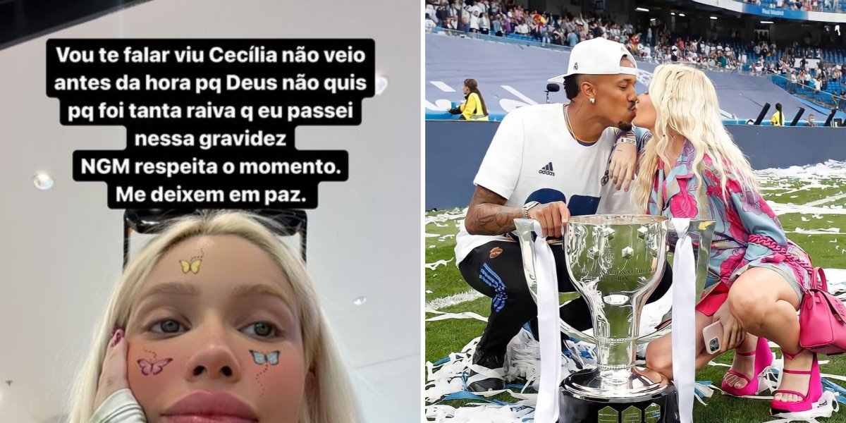 Karoline Lima, esposa de Éder Militão, desabafa após ser atacada por internautas