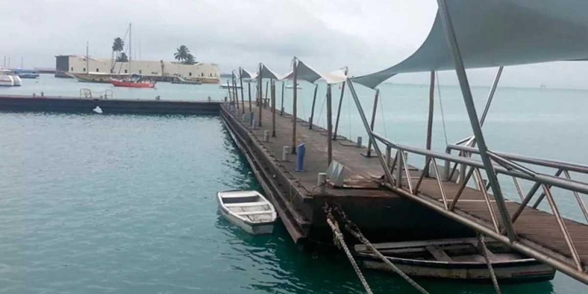 Chuvas intensas causam a suspensão da travessia  Salvador Mar Grande