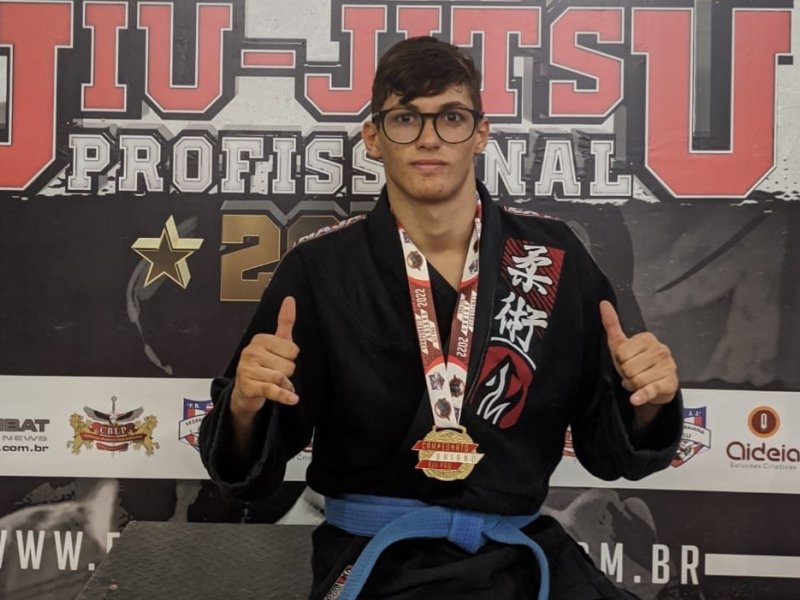 Promessa de Mussurunga, Mateus Veloso vence Baiano de Jiu-Jitsu