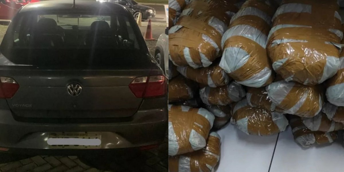Polícia prende homem com mais de 20 kg de maconha na AV. Paralela, em Salvador