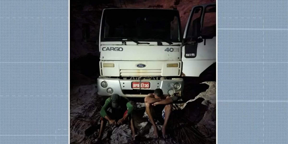 Homens são presos ao extraírem areia de área de proteção ambiental em Lauro