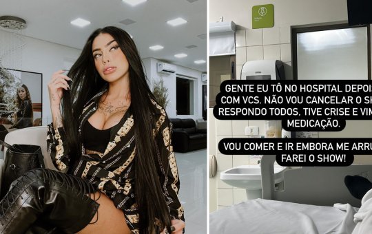 Mc Mirella desabafa nas redes sociais sobre momento difícil que está passando