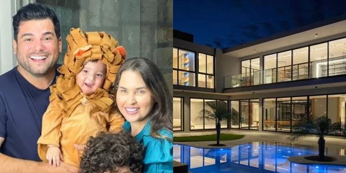 Influenciador digital Rafael Cunha esbanja mansão avaliada em R$ 10 milhões