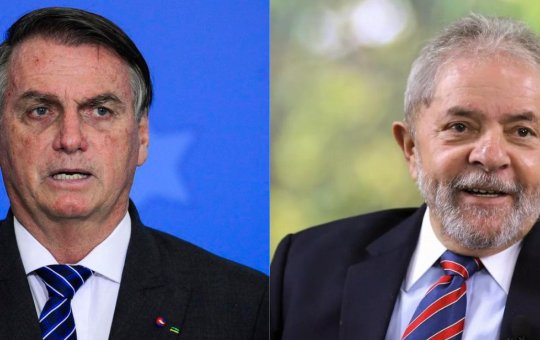 Pesquisa BTG/FSB: Lula tem 44% das intenções de voto e Bolsonaro 32%