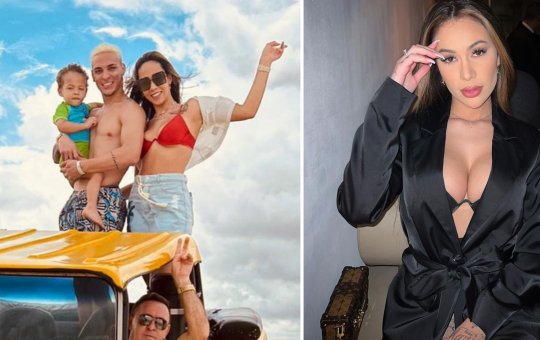 DJ Gabi Cavallin, amante do jogador Antony, do Ajax, está grávida de 11 meses