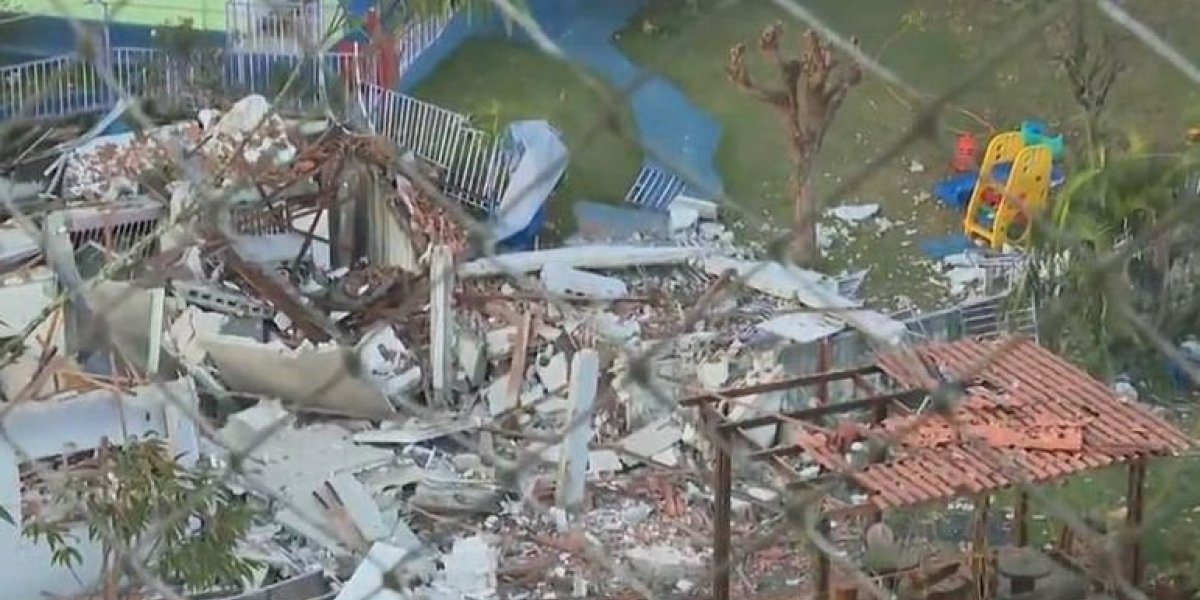 Vazamento de gás causa explosão em sorveteria na cidade de São Bernardo do Campo