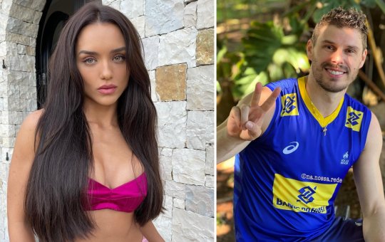 Ex-BBB Rafa Kalimann vive affair com o jogador de vôlei Bruninho