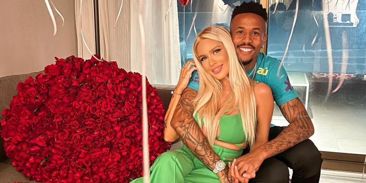 Grávida, esposa alfineta zagueiro da Seleção Brasileira: 'Nas baladas de Miami'