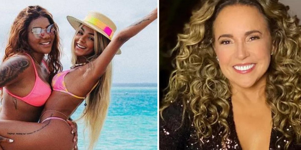 Daniela Mercury 'seca' Brunna Gonçalves e Ludmilla brinca "Eu te entendo mulher"