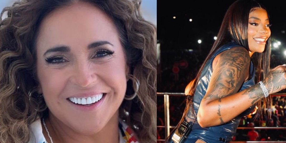 Após ser flagrada secando ex-BBB, Daniela Mercury e Ludmilla brincam na web