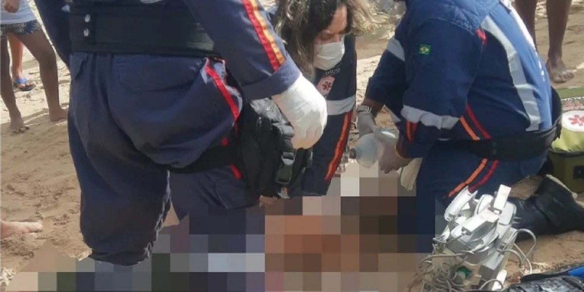 Homem morre após se afogar na praia de Itapuã