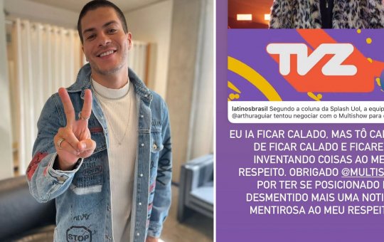 Rumores de que Arthur Aguiar teria sido rejeitado pelo Multishow irritam o ator