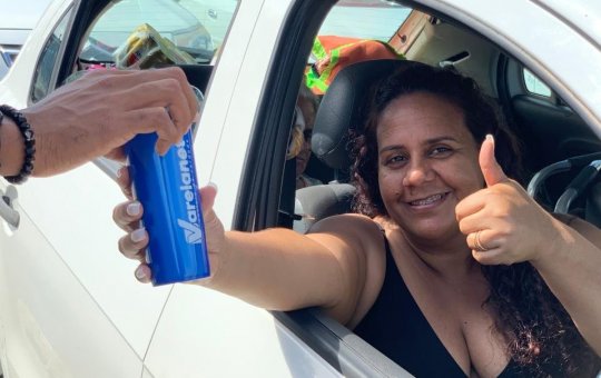 Em ação do Varela Net, baianos mostram empolgação com a volta do São João